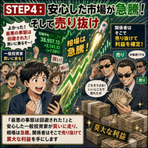 レントラックスの決算短信と決算説明資料を照合し会社の主張の信頼性を検証するイラストサムネイル